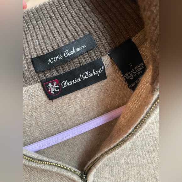 💯% cashmere S 😃♥️ Daniel bishop - Picture 6 of 10